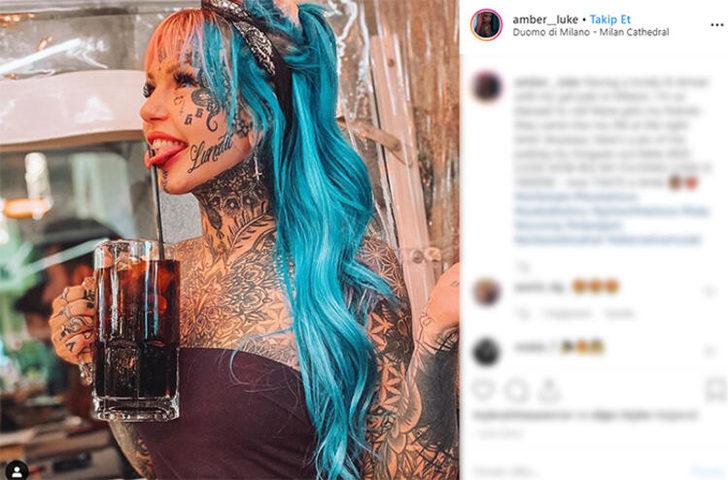 Amber Luke yaptığı paylaşımla herkesi hayrete düşürdü  G3