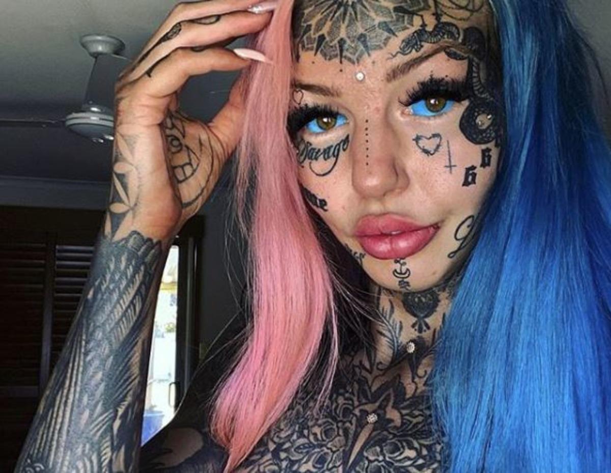 Amber Luke yaptığı paylaşımla herkesi hayrete d&uuml;ş&uuml;rd&uuml; 