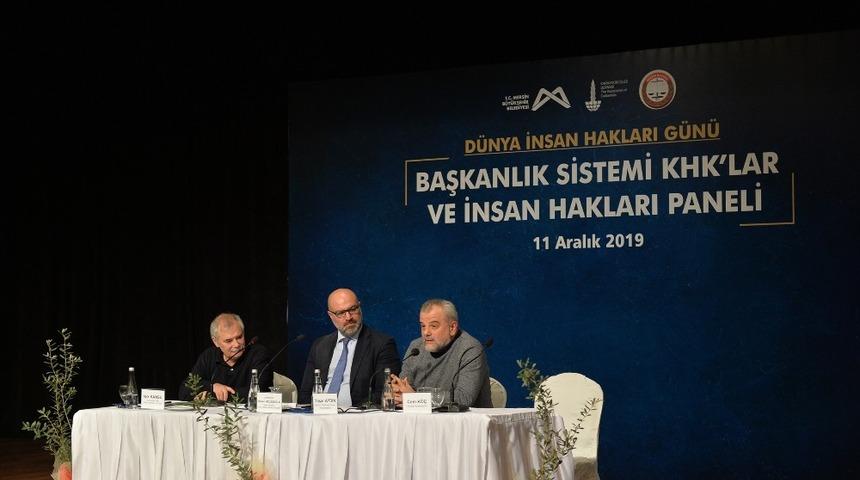 Mersin&rsquo;de insan hakları konuşuldu