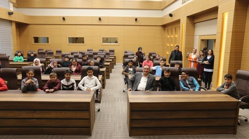 Başkan Bulut Çocuk meclisi üyeleriyle bir araya geldi