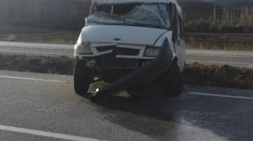 Yozgat&rsquo;ta trafik kazası: 1 yaralı