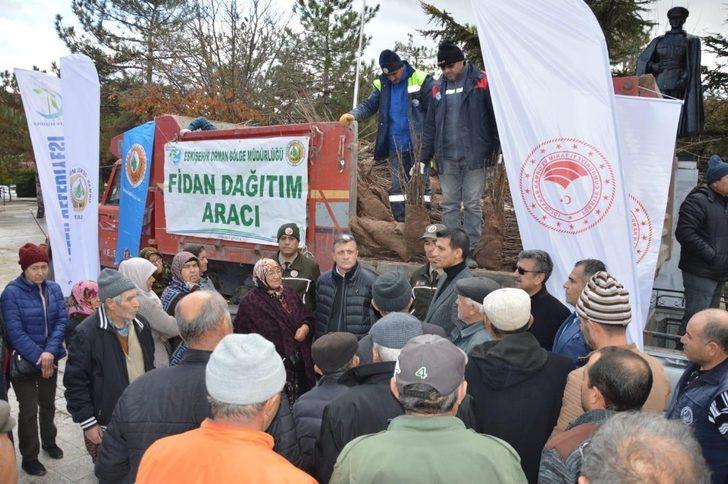 Çifteler’de 20 bin ceviz fidanı dağıtıldı G4