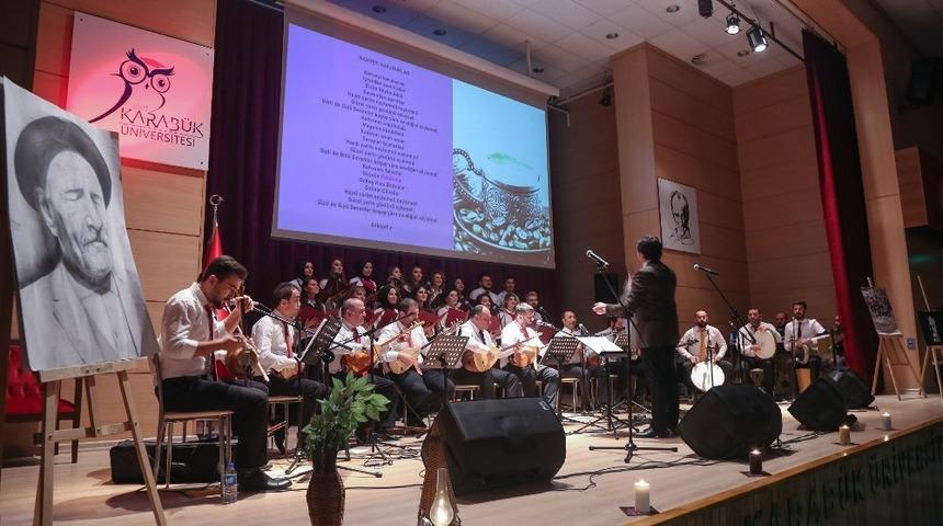 KB&Uuml; Resim B&ouml;l&uuml;m&uuml;nden T&uuml;rk Halk M&uuml;ziği konseri