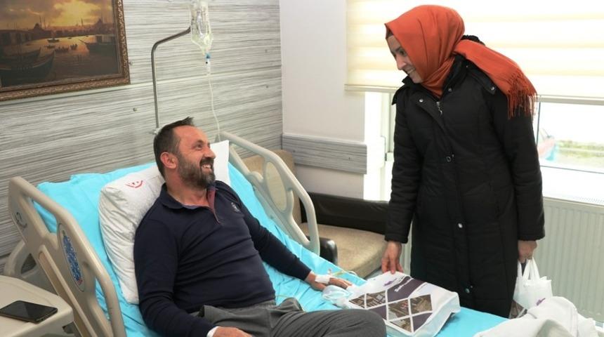 Safranbolu Belediyesinden hastalara ziyaret