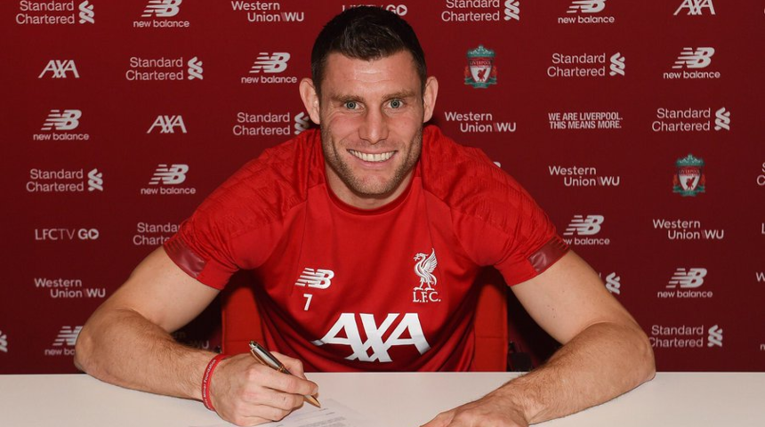 Liverpool'da James Milner'ın sözleşmesi uzatıldı