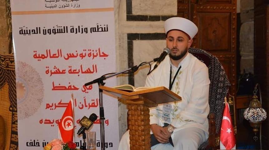 D&uuml;zceli Hafız Muhammed Said Sezer d&uuml;nya 3. oldu