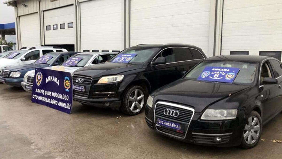 Ankara'da 'kermes' operasyonu! &Ccedil;alıntı otomobillere el konuldu