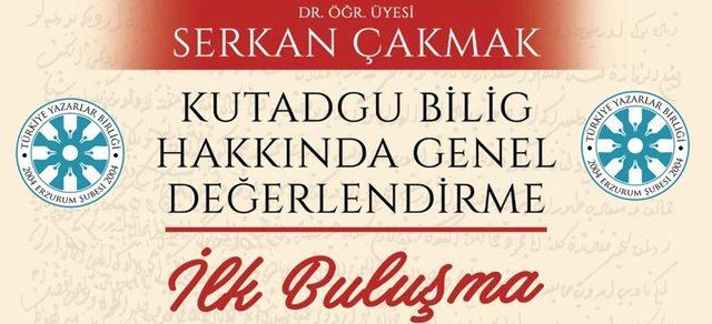 TYB Erzurum Şubesi’nde Kutadgu Bilig dersleri başlıyor