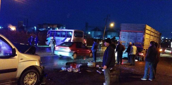 Tekirdağ’da zincirleme trafik kazası: 16 yaralı G1