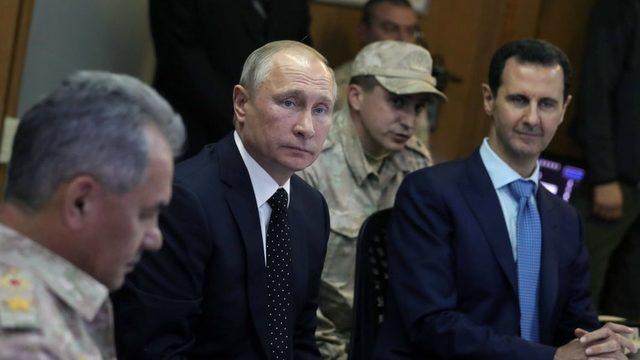 Putin'in Esad'a desteği savaşın seyrini değiştirdi