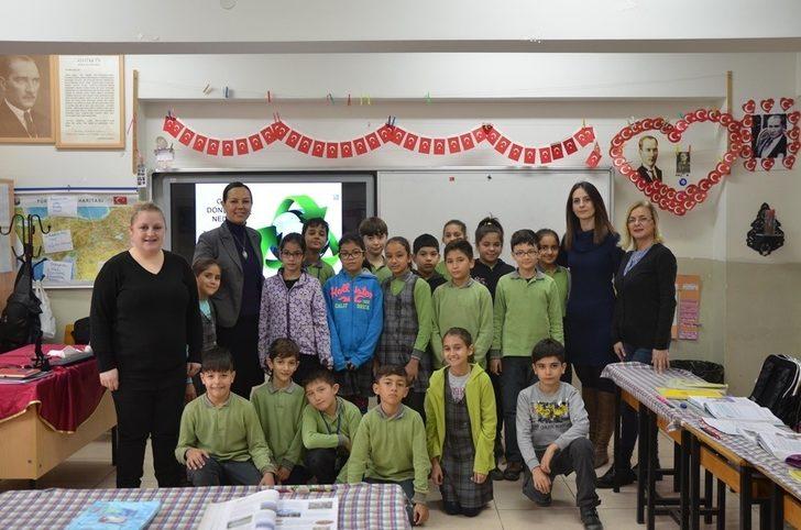 Kuşadası Belediyesi’nden ilkokul öğrencilerine geri dönüşüm eğitimi G1