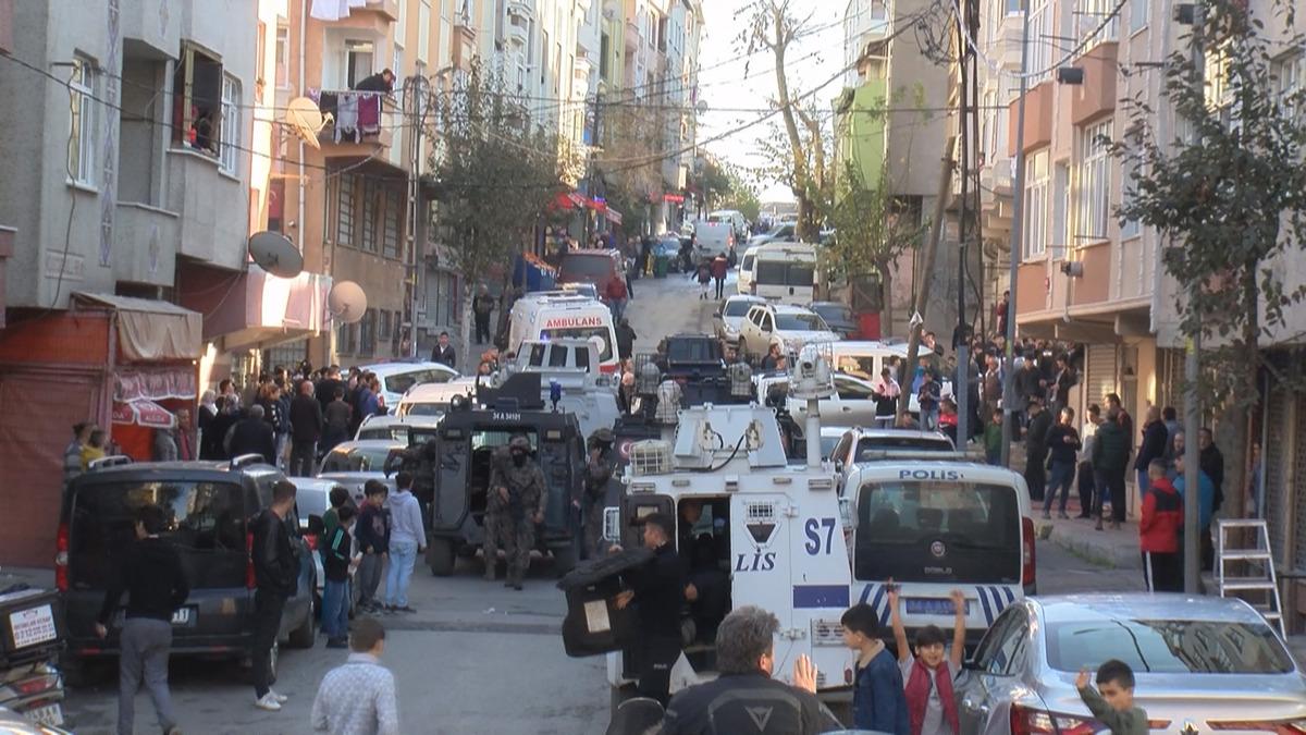 Son dakika Gaziosmanpaşa'da hareketli dakikalar! &Ccedil;ok sayıda polis ekibi sevk edildi