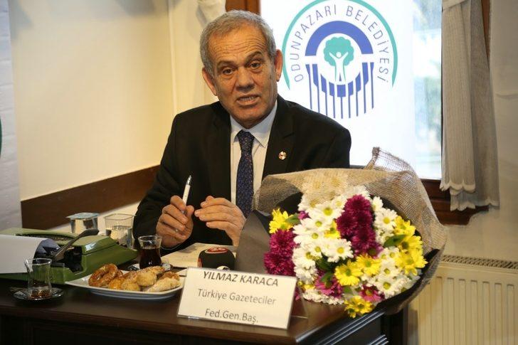 Gazetecilik söyleşilerinin ilk konuğu Başkan Karaca oldu G3