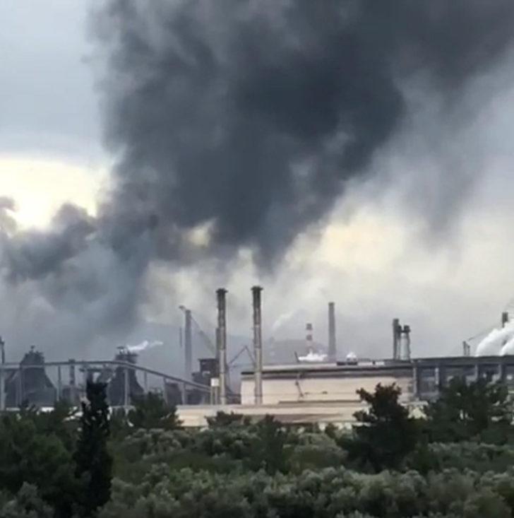 Son dakika! İskenderun Demir Çelik Fabrikası'nda patlama G2