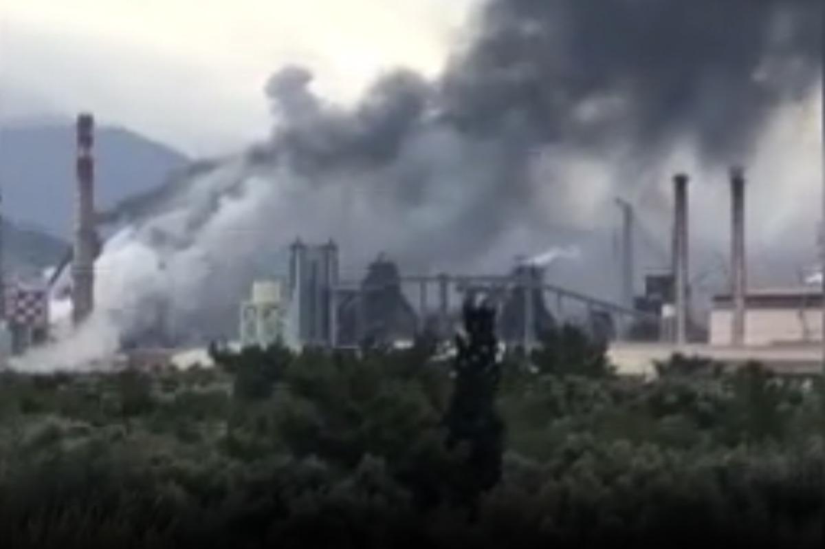 Son dakika! İskenderun Demir &Ccedil;elik Fabrikası'nda patlama