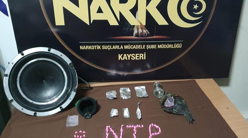 Kayseri&rsquo;de uyuşturucu operasyonları: 3 g&ouml;zaltı