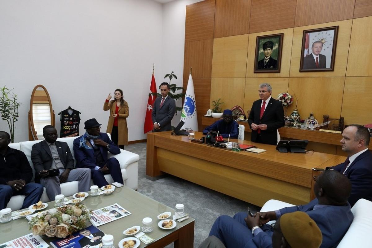 Başkan Y&uuml;ce: &ldquo;İş birliği ve ticari faaliyetler gelişime katkı sunacak&rdquo;