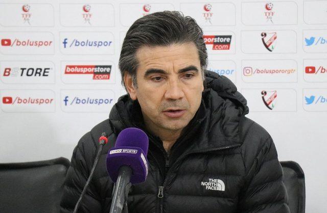 Boluspor - Fatih Karagümrük maçının ardından