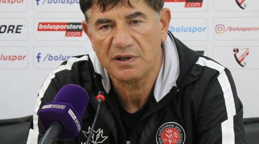 Boluspor - Fatih Karag&uuml;mr&uuml;k ma&ccedil;ının ardından