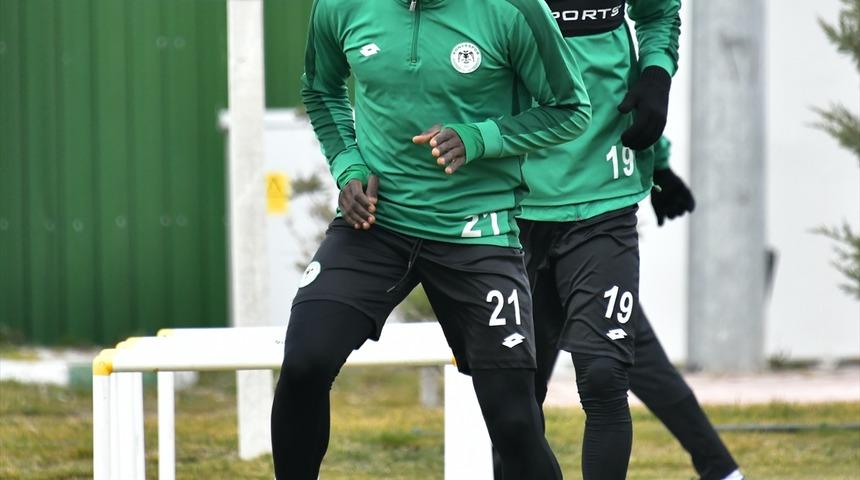 Konyaspor'da Medipol Başakşehir ma&ccedil;ı hazırlıkları