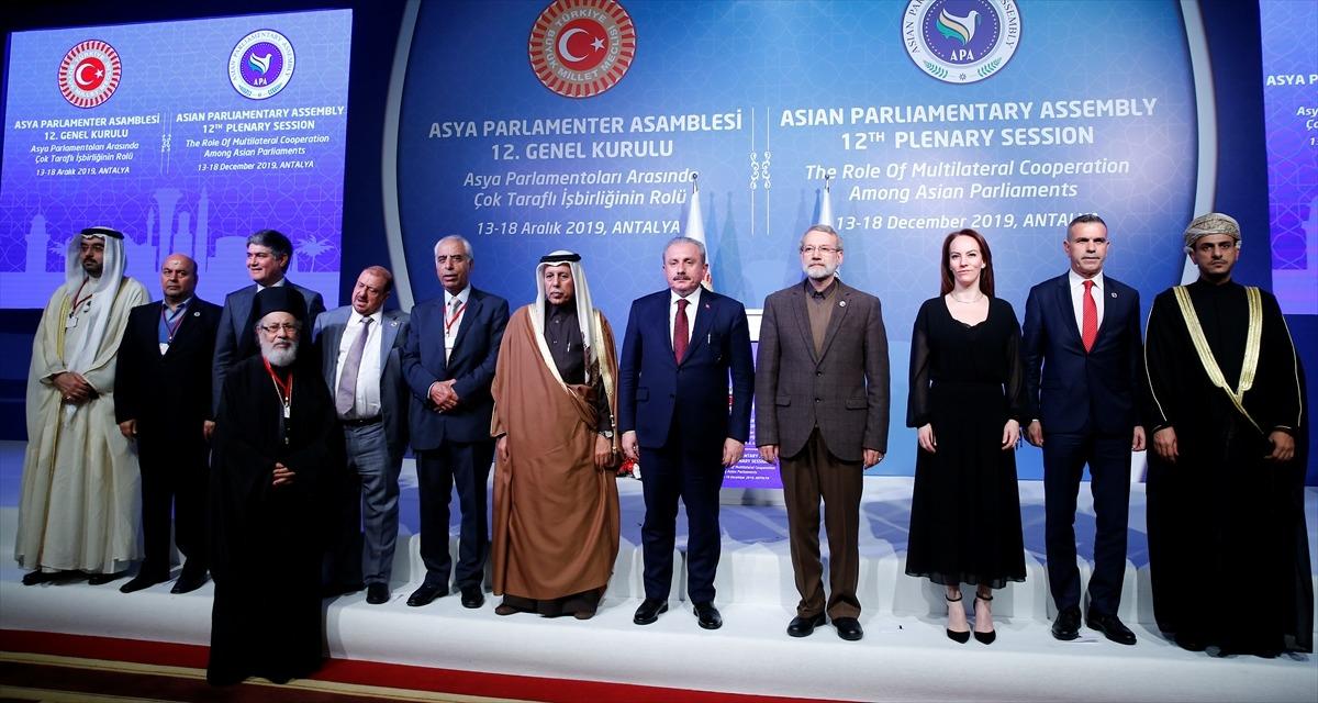 TBMM Başkanı Şentop, "APA 12. Genel Kurulu"nda konuştu: