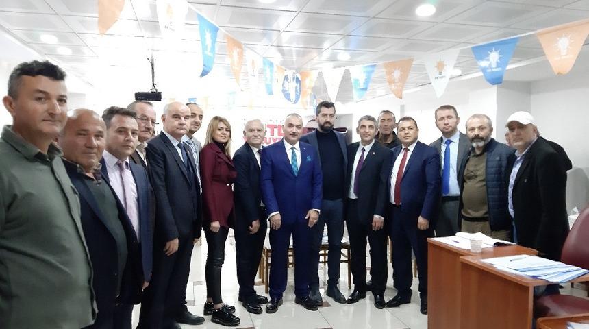 &Ccedil;aycuma AK Parti İl&ccedil;e Teşkilatı iki g&uuml;nl&uuml;k se&ccedil;im s&uuml;recini bitirdi