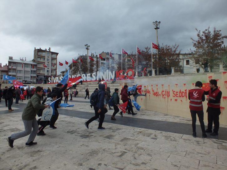 Çin'in Doğu Türkistan politikaları Sivas'ta protesto edildi G3