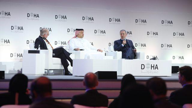 Milli Savunma Bakanı Akar, 19. Doha Forumu'nda konuştu: