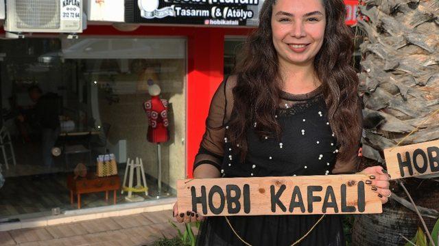 Kadın girişimci hobisini işe dönüştürdü