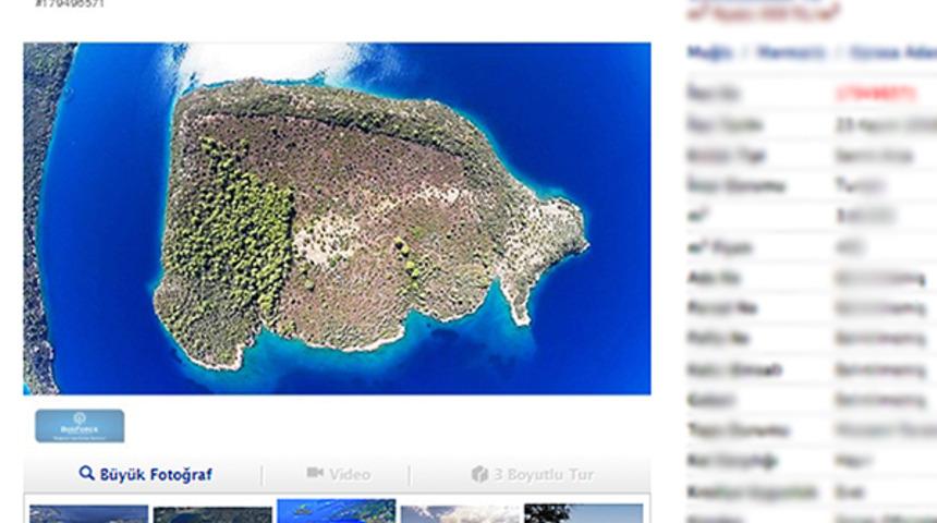 Marmaris'te sahibinden satılık ada! Fiyatı 145 milyon lira