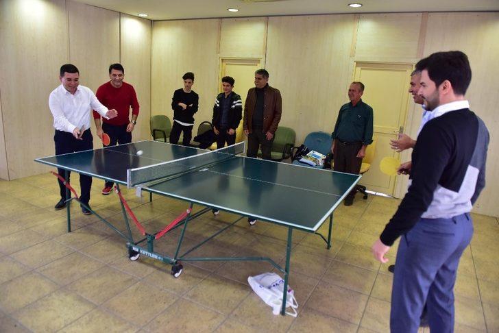 Başkan Tütüncü, personeliyle yemek sırasında G4