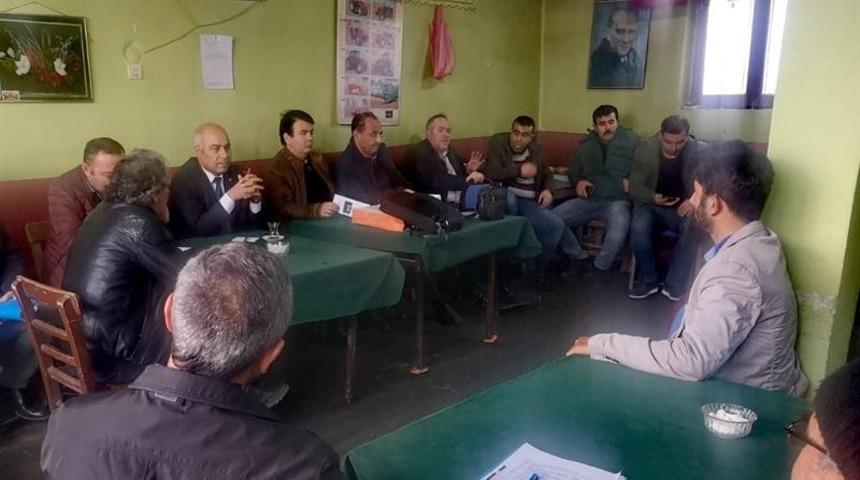 Çiftçi eğitimi ve bilgilendirme toplantısı  düzenlendi