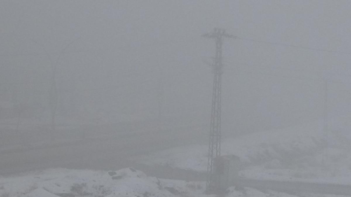 Y&uuml;ksekova&rsquo;da yoğun sis