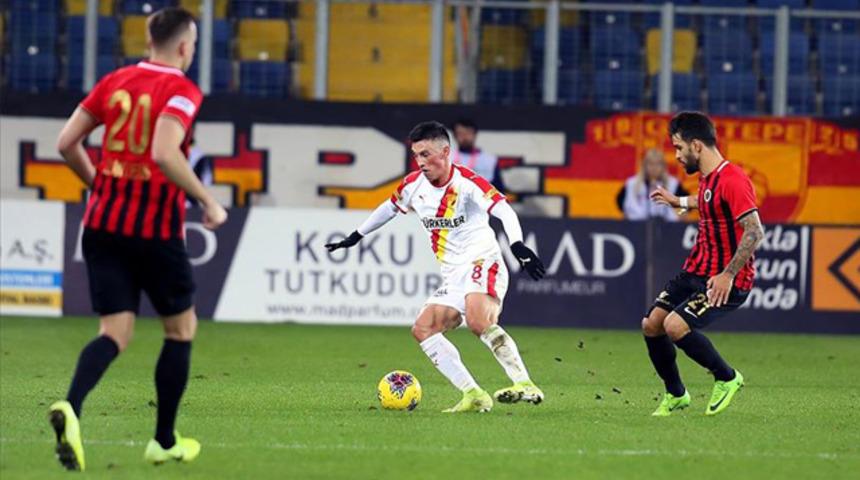 Göztepe'nin Süper Lig'de 5 maçlık yenilmezlik serisi sona erdi