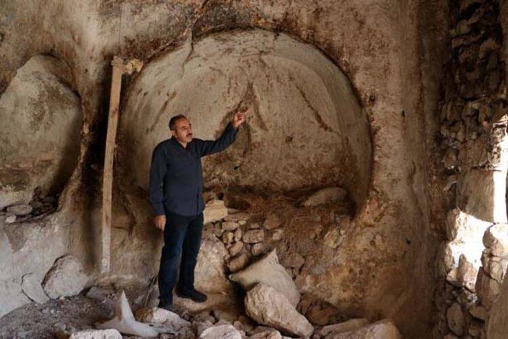 Diyarbakır'da kaya mezarı içinde Süryanice kitabeler bulundu G3