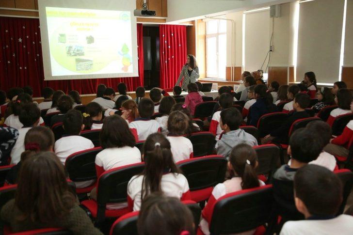 Odunpazarı’ndan İbrahim Karaoğlanoğlu İlkokulunda sıfır atık eğitimi G3