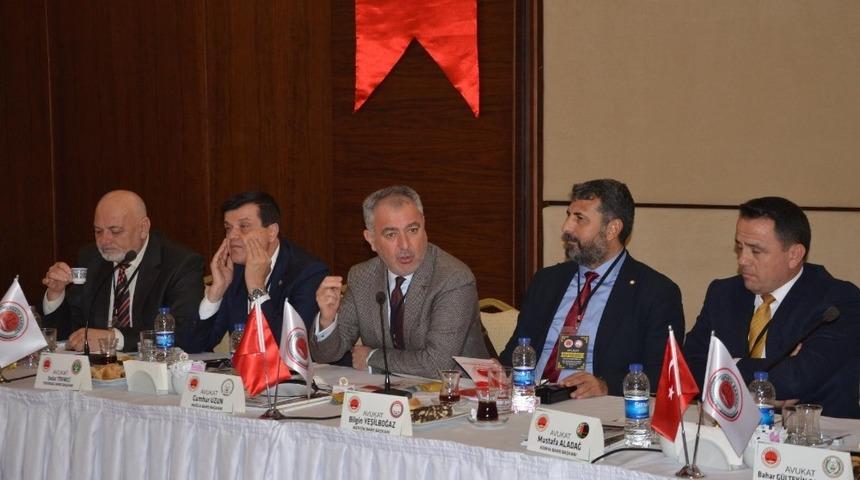 Baro başkanları, &ccedil;ocuk istismarı ve kadına şiddet konularını ele aldı