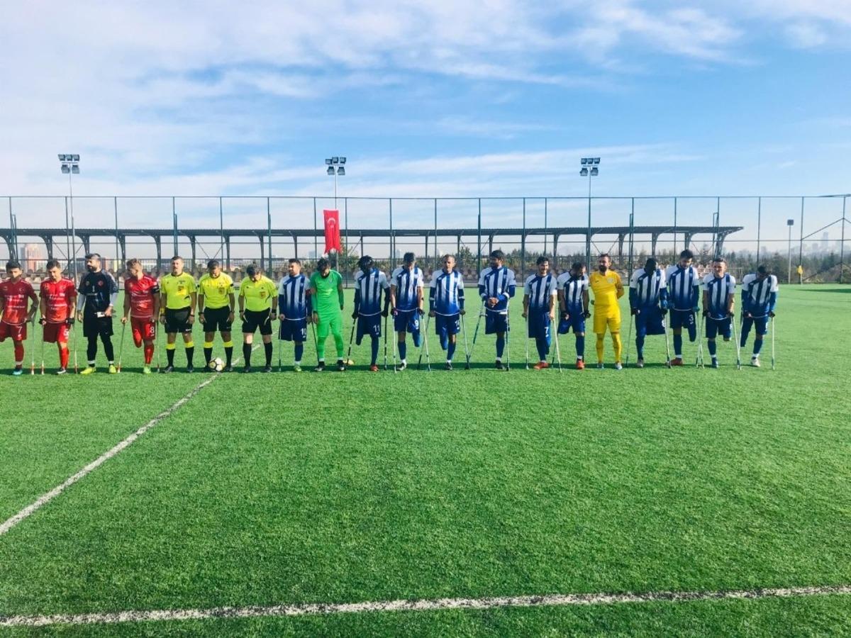 Şahinbey Ampute deplasmandan galibiyetle d&ouml;nd&uuml;