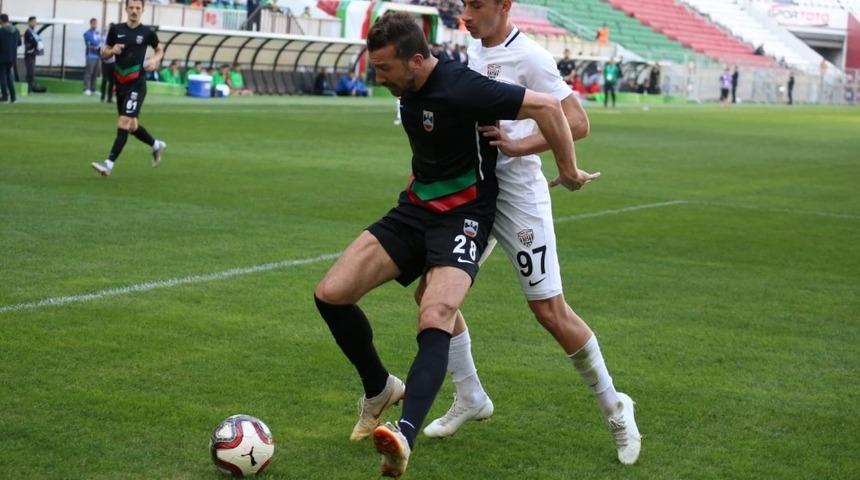 Diyarbekirspor, iyi başladığı ma&ccedil;ı k&ouml;t&uuml; bitirdi
