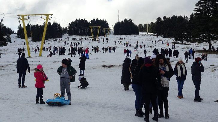 Uludağ’da hafta sonu adım atacak yer kalmadı G1
