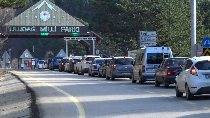 Uludağ’da hafta sonu adım atacak yer kalmadı G2