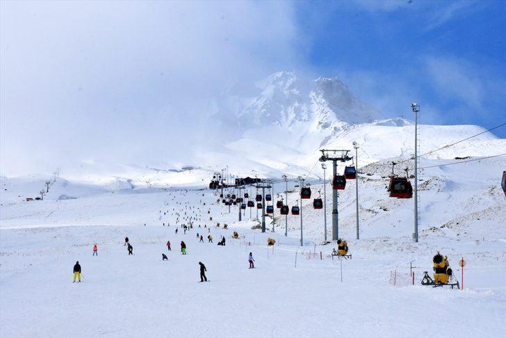 Erciyes'te hafta sonu yoğunluğu G2