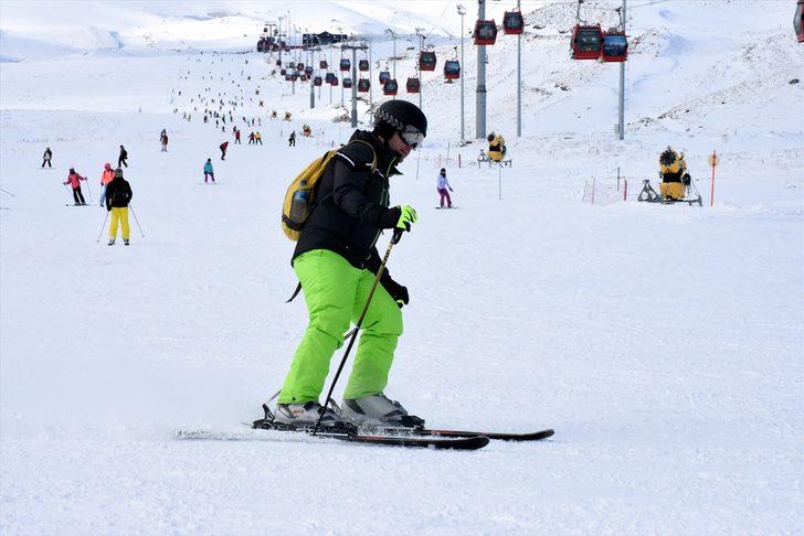 Erciyes'te hafta sonu yoğunluğu G3