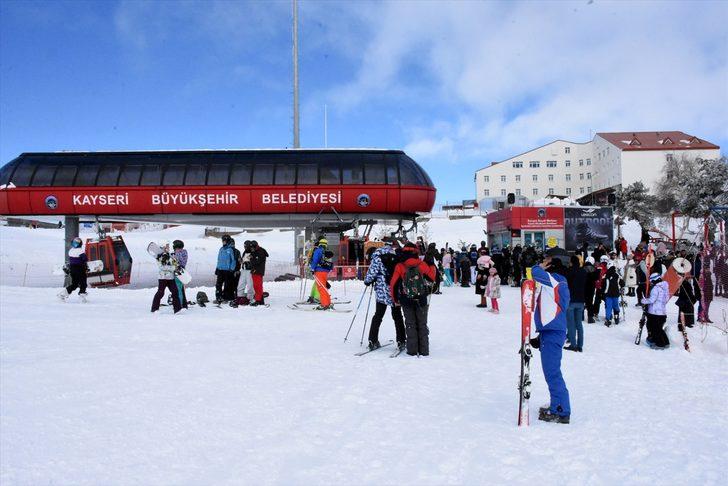 Erciyes'te hafta sonu yoğunluğu G5
