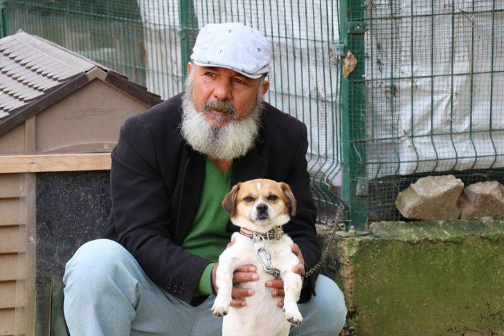 Nefessiz kalan köpeği kalp masajıyla hayata döndürdü G5