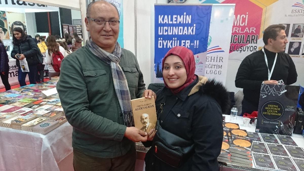 Eğitimci yazar Nazmi Avcı&rsquo;ya yoğun ilgi