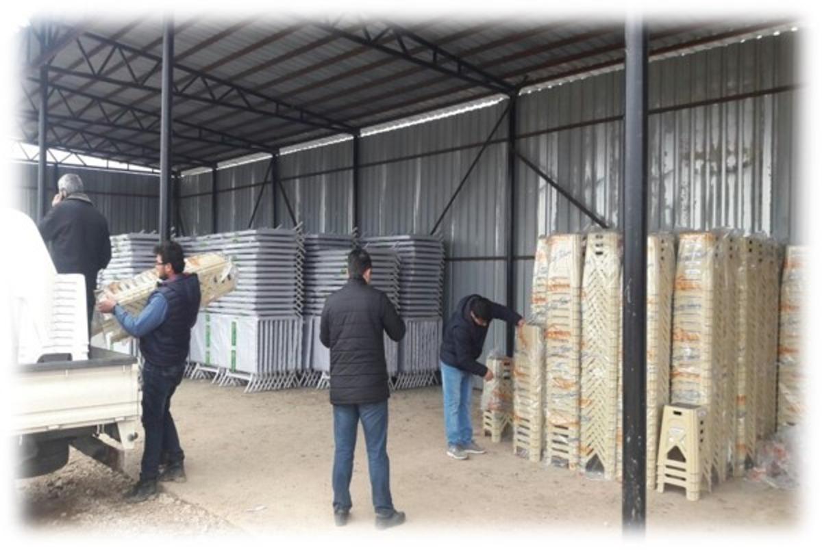 B&uuml;y&uuml;kşehir&rsquo;den muhtarlara kırtasiye yardımı