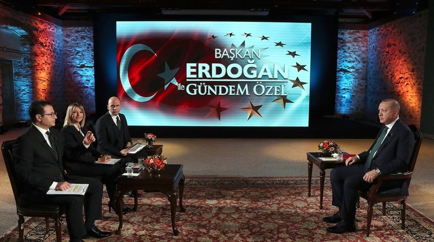 Son dakika: Cumhurbaşkanı Erdoğan'dan canlı yayında önemli açıklamalar!
