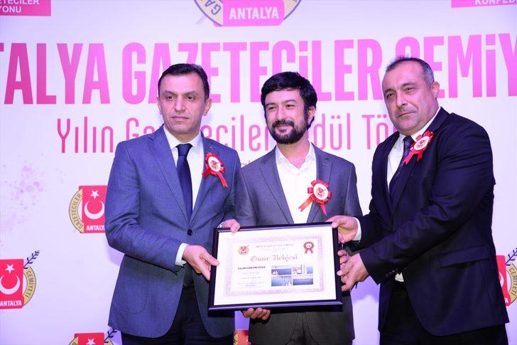 Antalya Gazeteciler Cemiyeti 2018 Yılı Basın Ödülleri dağıtıldı G4