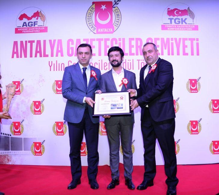 Antalya Gazeteciler Cemiyeti 2018 Yılı Basın Ödülleri dağıtıldı G5